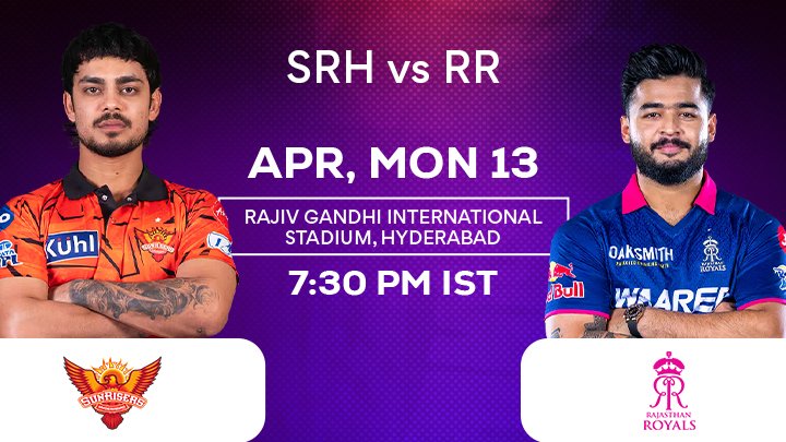 SRH vs RR match prediction