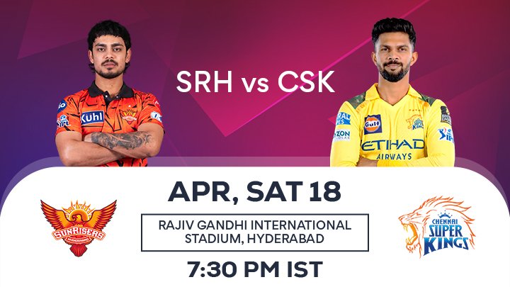 SRH vs CSK Match Prediction