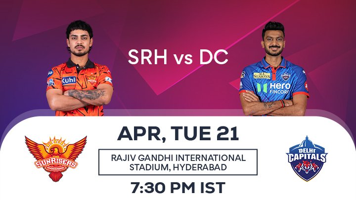 SRH vs DC Match Prediction