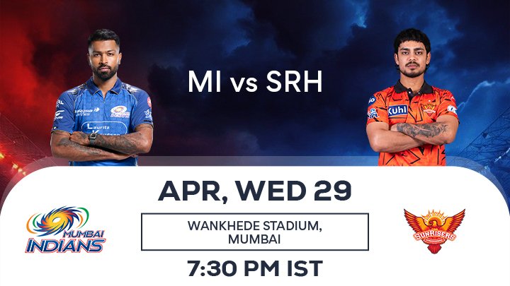 MI vs SRH Match Prediction