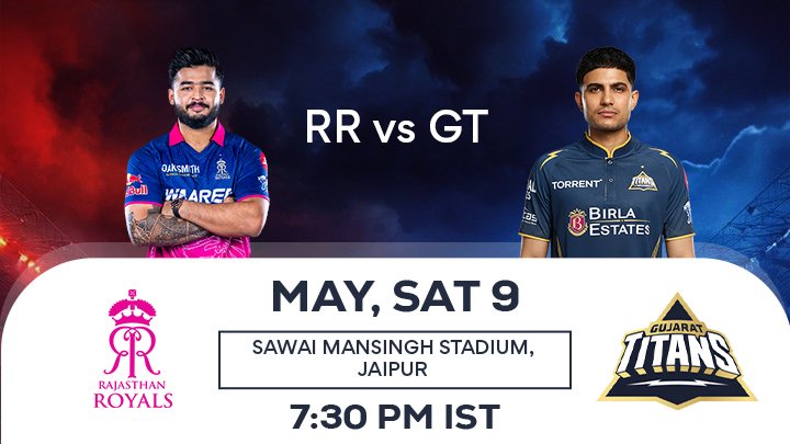 RR vs GT Match Prediction