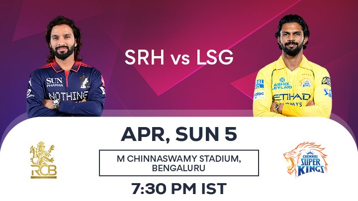 Royal Challengers Bengaluru vs Chennai Super Kings Prediction