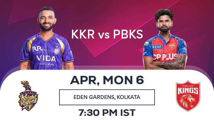 Kolkata Knight Riders vs Punjab Kings Match