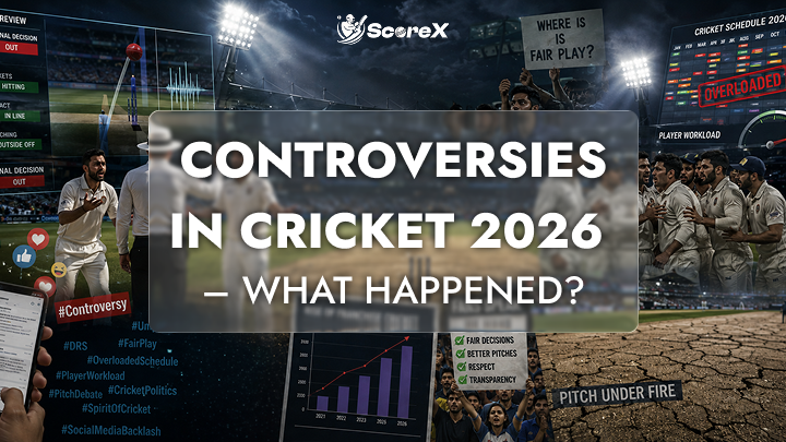 Controversies in Cricket 2026